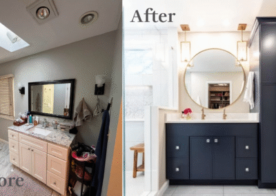 Bathroom Before And After